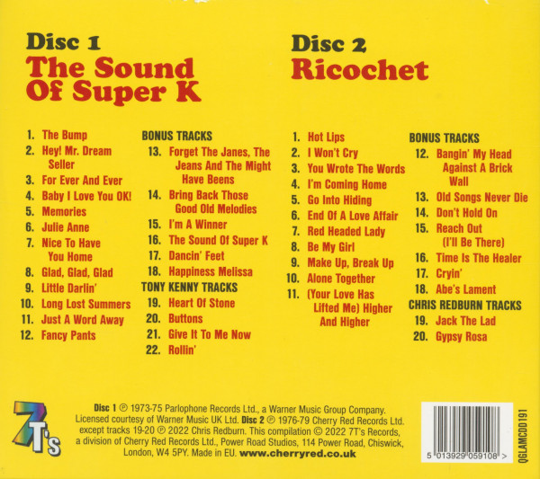 The Albums - The Sound Of Super K - Ricochet (2-CD)