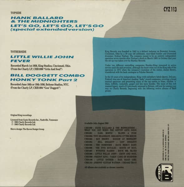 Let's Go, Let's Go, Let's Go (LP, 45rpm, EP)