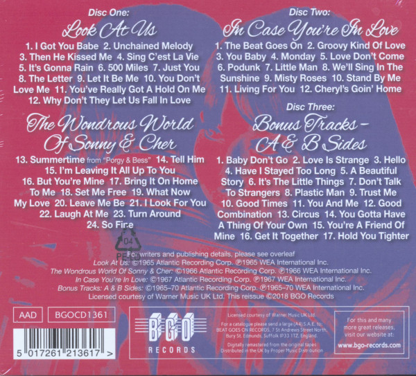 Look At Us - The Wondrous World - In Case You're In Love (3-CD)