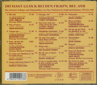 Preview: Du hast Glück bei den Frau'n, Bel Ami (CD) Preview: Du hast Glück bei den Frau'n, Bel Ami (CD)