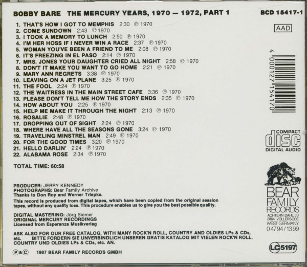 The Mercury Years (3-CD)