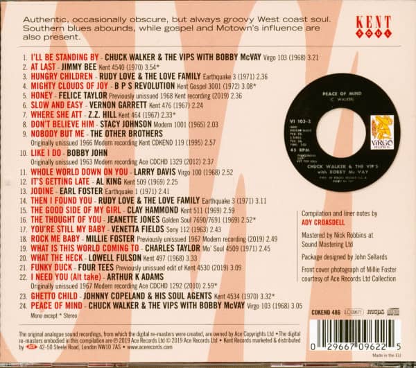Los Angeles Soul Vol.2 - Kent-Modern's Black Music Legacy 1963-1972 (CD)