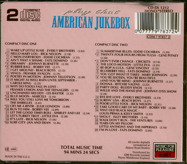 Play That American Jukebox (2-CD)