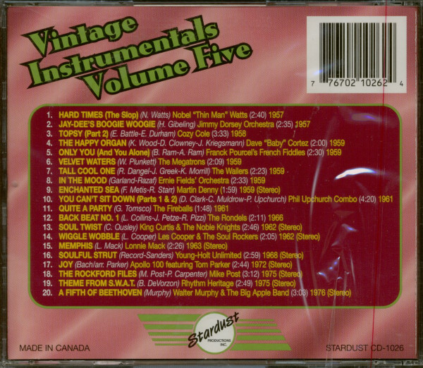 Vintage Instrumentals Vol.5
