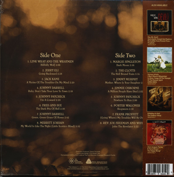 Hillbillies In Hell - Hillbilly Wolf 1952-1972 (LP, Ltd.)