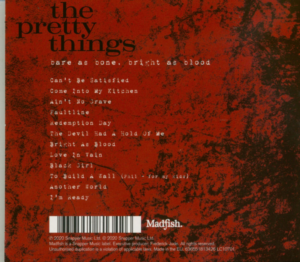 Bare As Bone,Bright As Blood (CD)