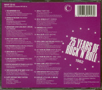Preview: 25 Years Of Rock 'N' Roll 1962 - Volume 2 (CD) Preview: 25 Years Of Rock 'N' Roll 1962 - Volume 2 (CD)