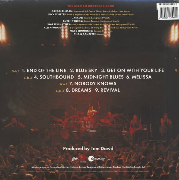 An Evening With The Allman Brothers Band (2-LP, 180g Vinyl)