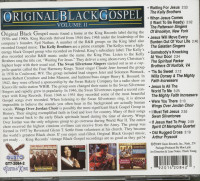 Preview: Original Black Gospel Vol.2 (CD) Preview: Original Black Gospel Vol.2 (CD)