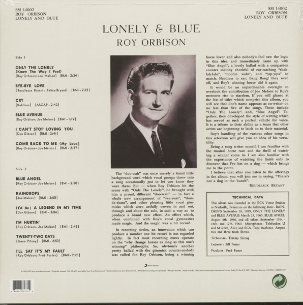 Lonely And Blue (LP)