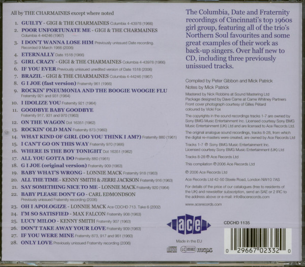 Gigi & The Charmaines (CD)