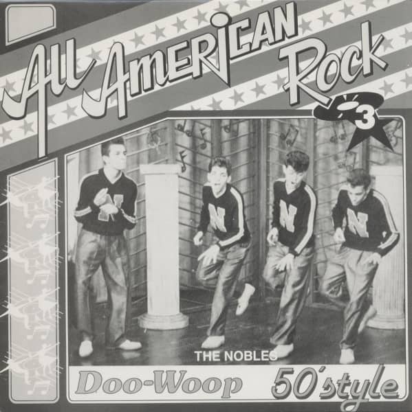 All American Rock Vol.3 - Doo-Woop 50'style (LP) All American Rock Vol.3 - Doo-Woop 50'style (LP)