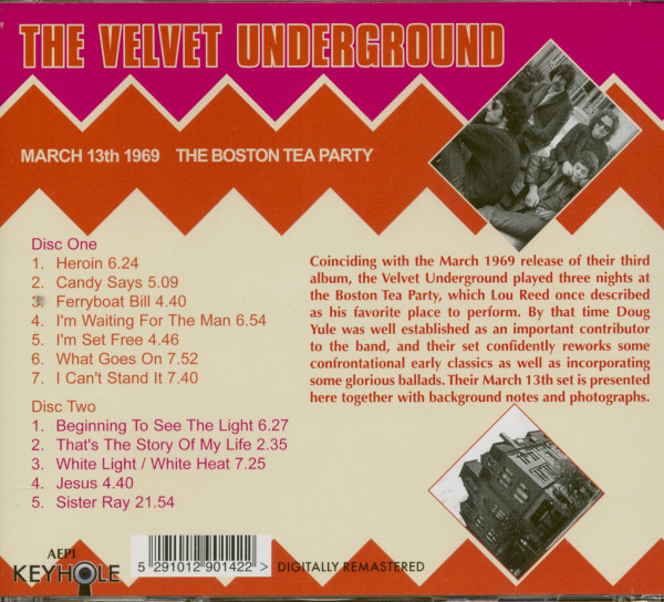 March 13th 1969 - The Boston Tea Party (2-CD)