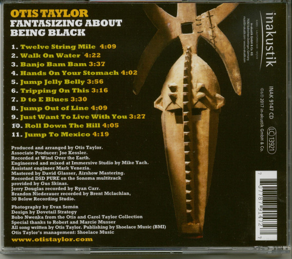 Fantasizing About Being Black (CD)