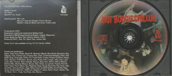 Hot Boogie Chillun (CD)