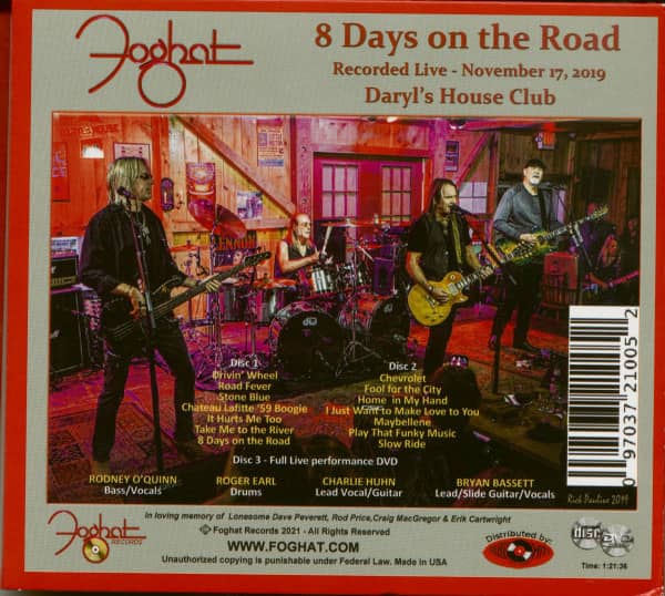 8 Days On The Road (CD&DVD)