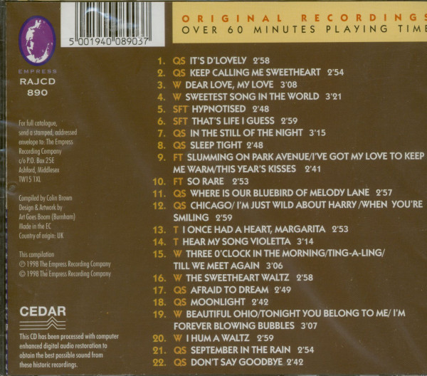 Slow Slow Quick Quick Slow (CD)