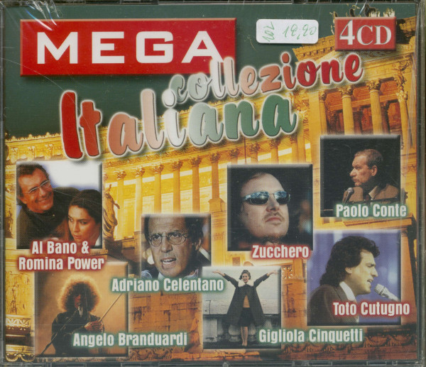 Mega Collezione Italiana 4-CD Mega Collezione Italiana 4-CD