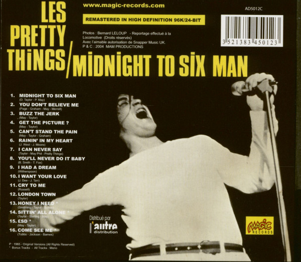 Midnight To Six Man (CD)