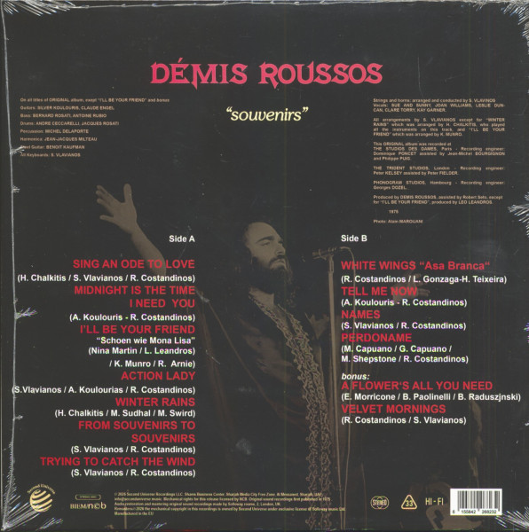 Souvenirs (LP, 180g Vinyl)
