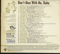 Preview: Don't Mess With Me, Baby (CD) Preview: Don't Mess With Me, Baby (CD)