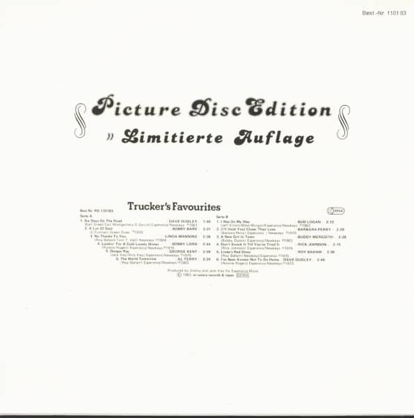 Trucker's Favourites (LP, Picture Disc)