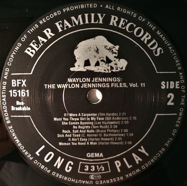 The Waylon Jennings Files, Vol.11 (LP)
