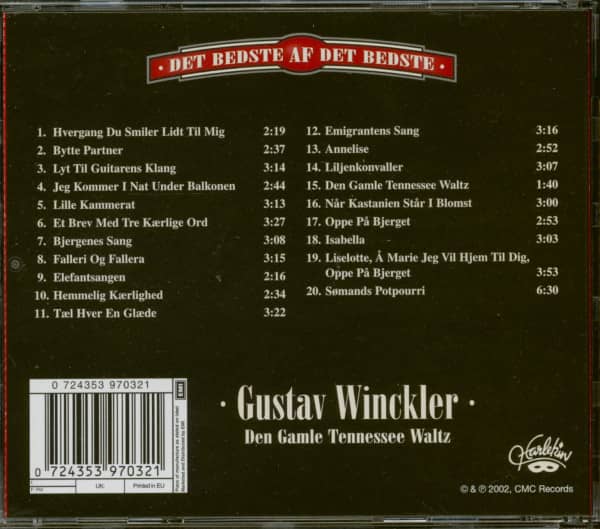 Den Gamle Tennessee Waltz (CD)