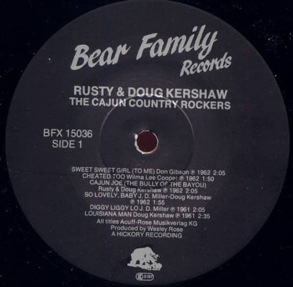 The Cajun Country Rockers - A Milestone In Rock'n'Roll Music Vol.3 (LP)