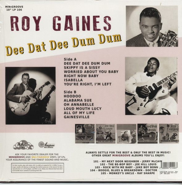 Dee Dat Dee Dum Dum (LP, 10inch)