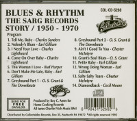Preview: Blues & Rhythm - The Sarg Records Story 1950-1970 (CD) Preview: Blues & Rhythm - The Sarg Records Story 1950-1970 (CD)