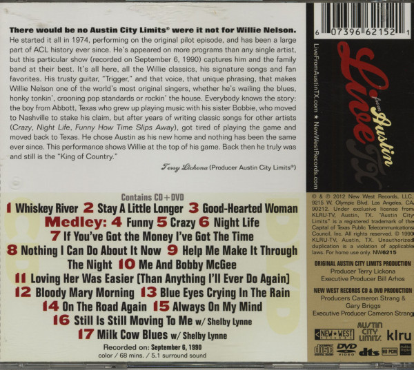 Live From Austin, TX (CD+DVD)