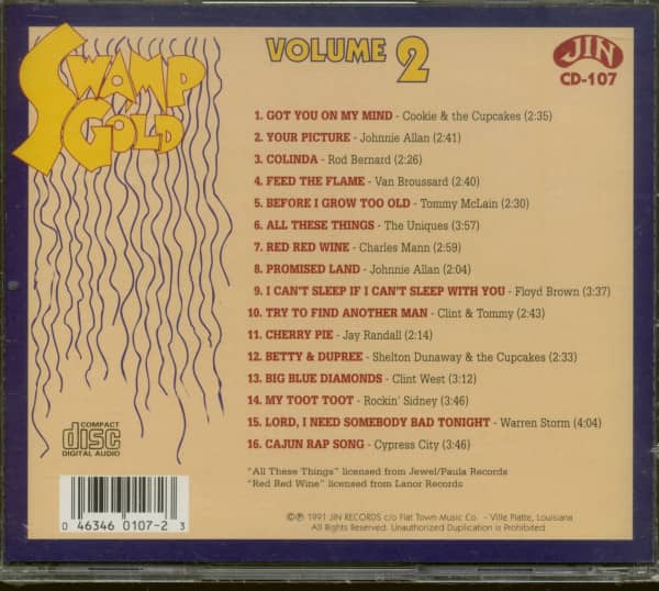 Swamp Gold Vol.2 (CD)
