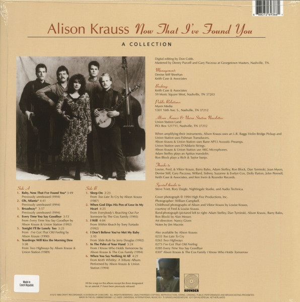 Now That I've Found You - A Collection (LP)