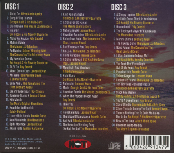Aloha Mai Hawaii (3-CD)