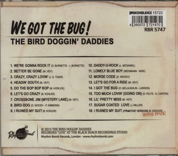 We Got The Bug! (CD)