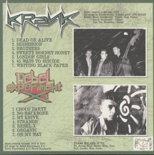 The Rebel Experiment X1 (LP)