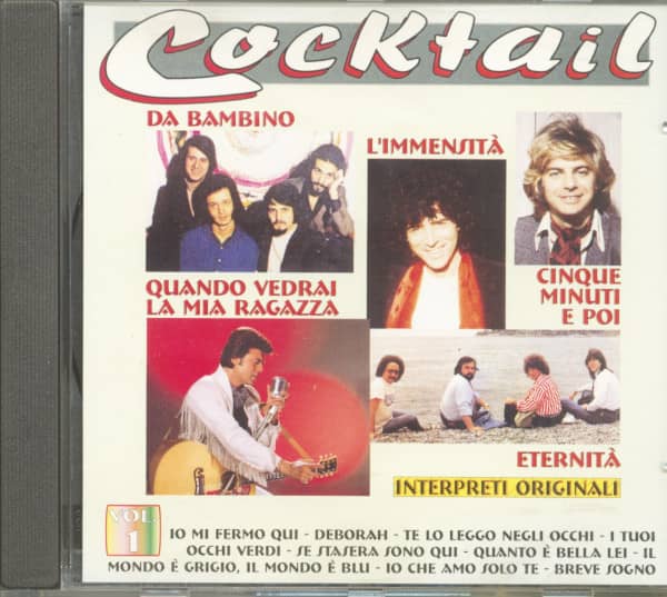 Cocktail Italiano Vol.1 (CD) Cocktail Italiano Vol.1 (CD)