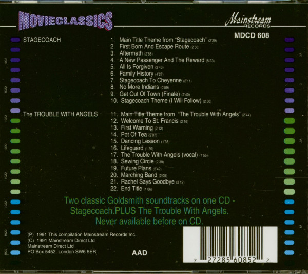 Stagecoach & The Trouble With Angels - Soundtrack (CD)