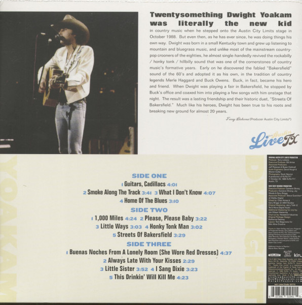 Live From Austin, Tx (2-LP, 180g Vinyl)