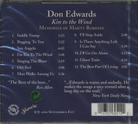 Preview: Kin To The Wind - Memories Of Marty Robbins (CD) Preview: Kin To The Wind - Memories Of Marty Robbins (CD)