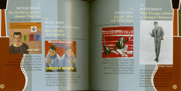 Ricky Nelson Songs auf deutsch