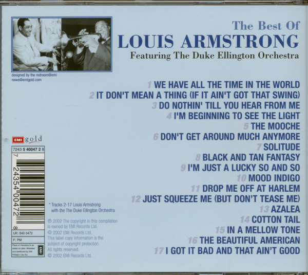 The Best Of Louis Armstrong (CD)