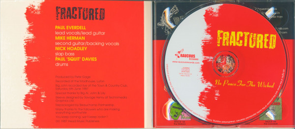 No Peace For The Wicked (CD)