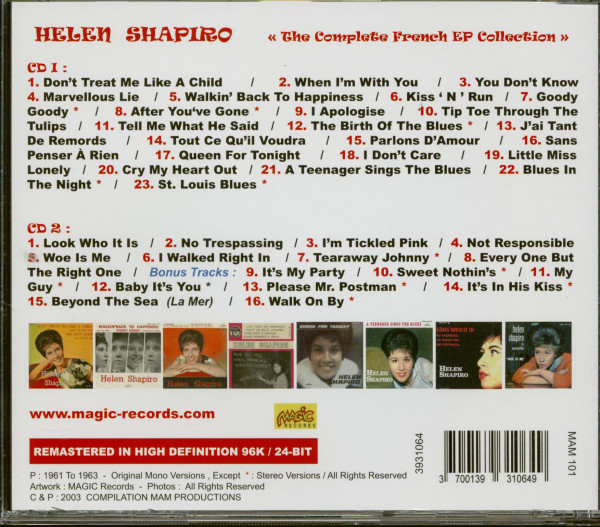 The Complete French EP's Collection (2-CD)