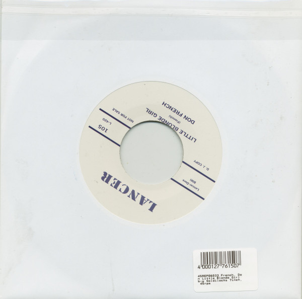 Little Blonde Girl - Goldilocks (7inch, 45rpm)