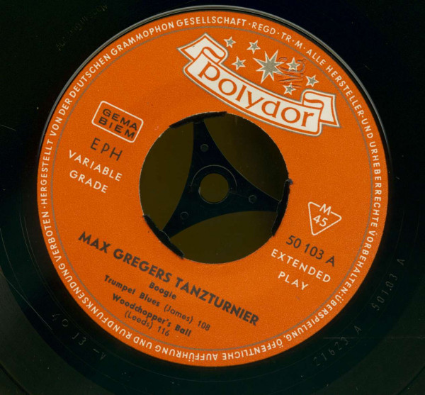 Max Gregers Tanzturnier - Boogie & Madison (7inch, 45rpm, EP, PS)