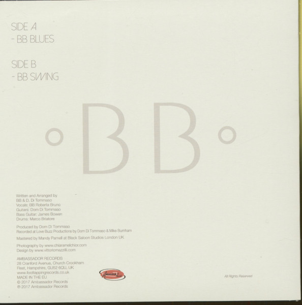 BB Blues - BB Swing (7inch, 45rpm)