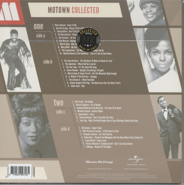 Motown Collected (2-LP, 180g Vinyl)