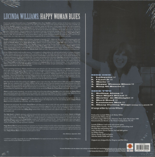 Happy Woman Blues (LP, clear Vinyl)